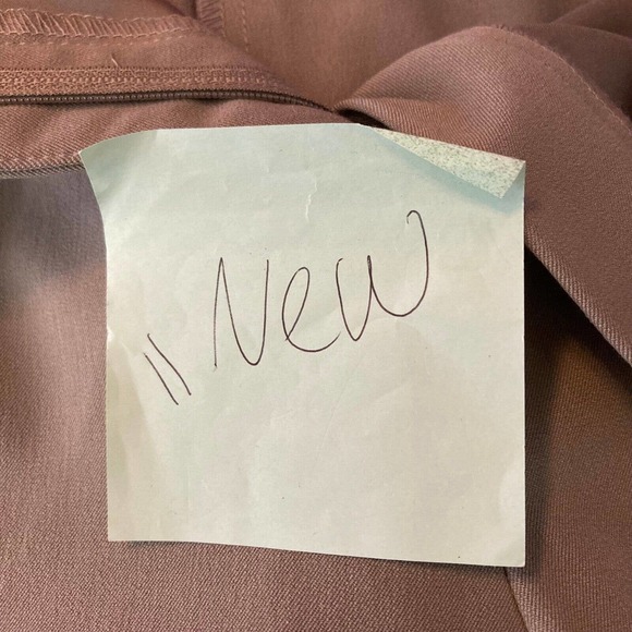 Linea By Louis Dell'Olio Pants Womens Sz 8 Beige Stretch Twill Chino Camel Tan - Picture 6 of 13